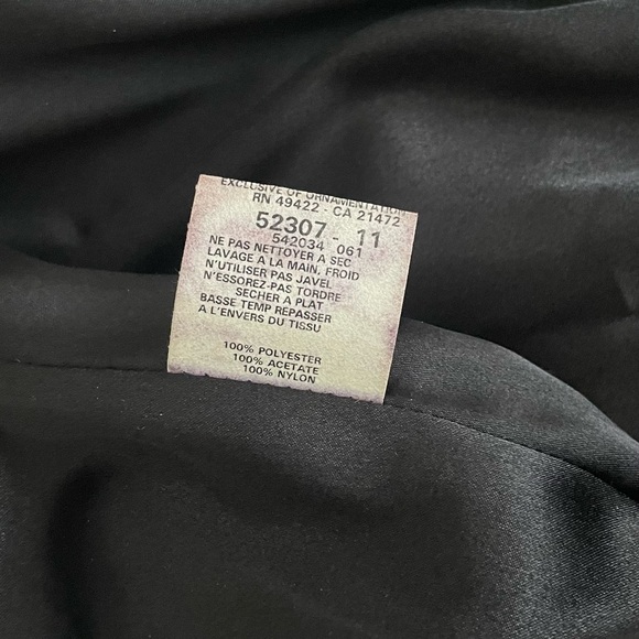 Jessica McClintock Vintage Strapless Party Cocktail Dress - Picture 10 of 14